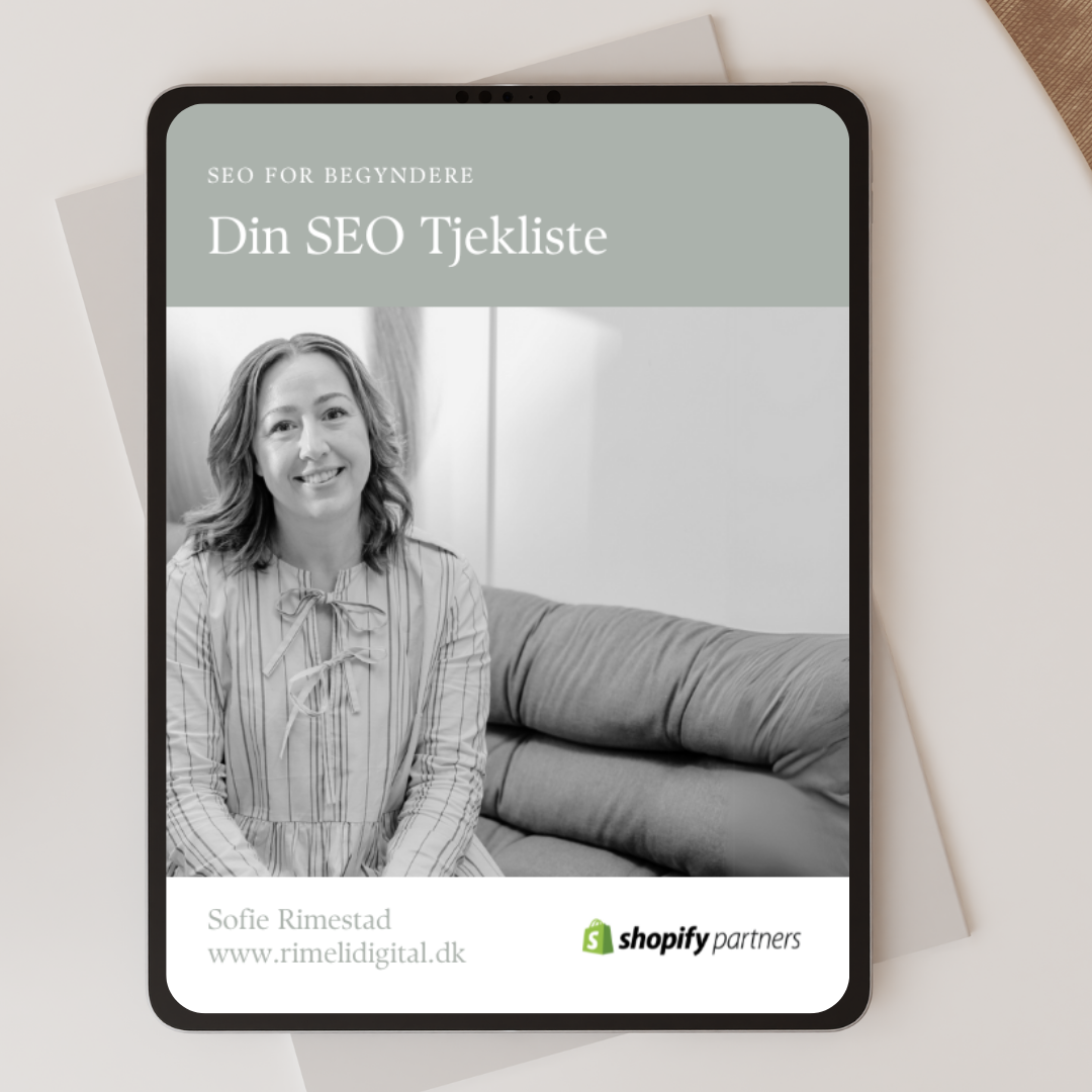 Sådan kommer du igang med SEO på din hjemmeside eller webshop